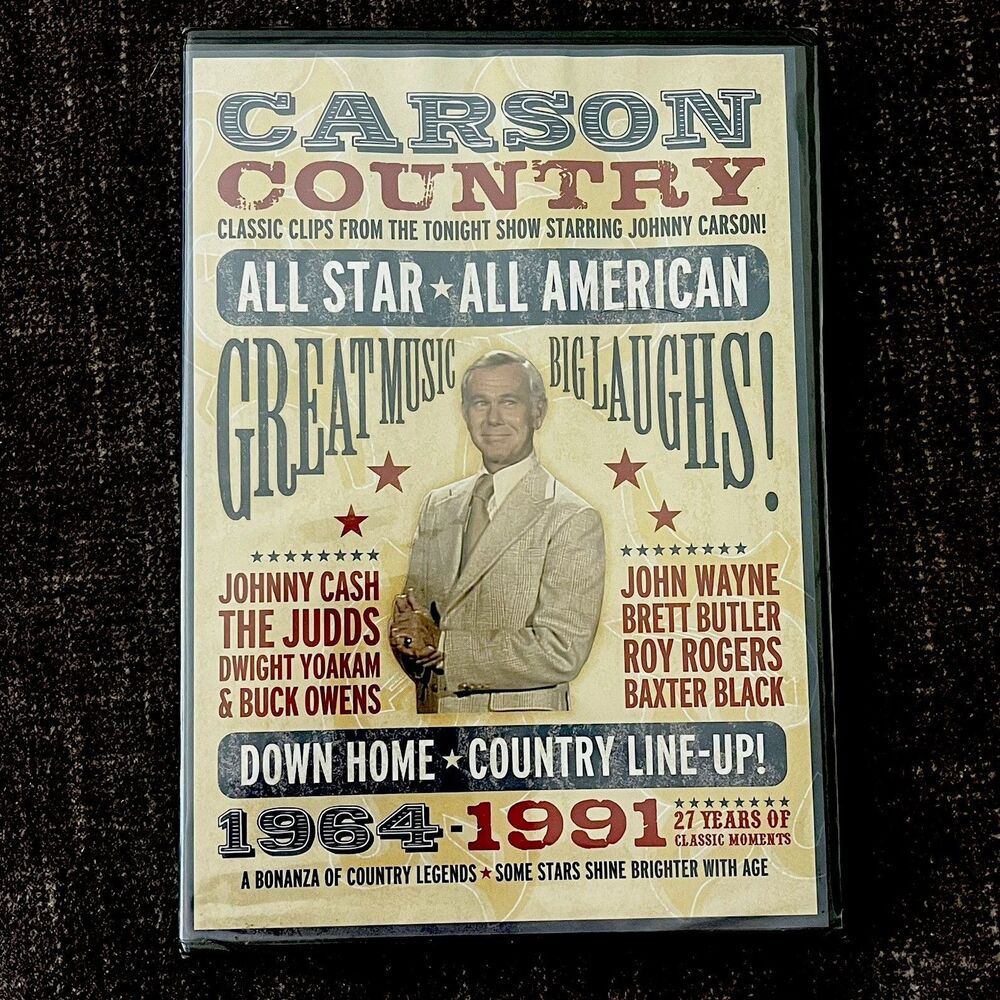 Johnny Carson: Carson Country - DVD - SEALED - BRAND NEW!
